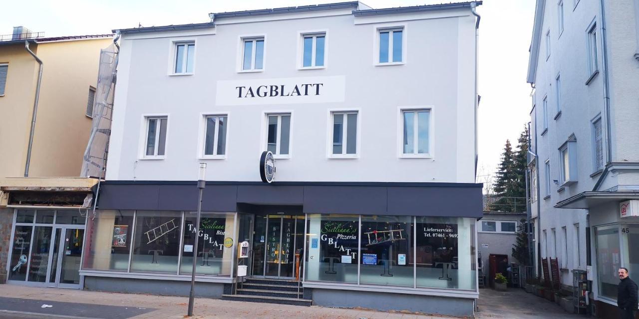 Tagblatt 2-Zimmer-Apartment Tuttlingen Eksteriør bilde